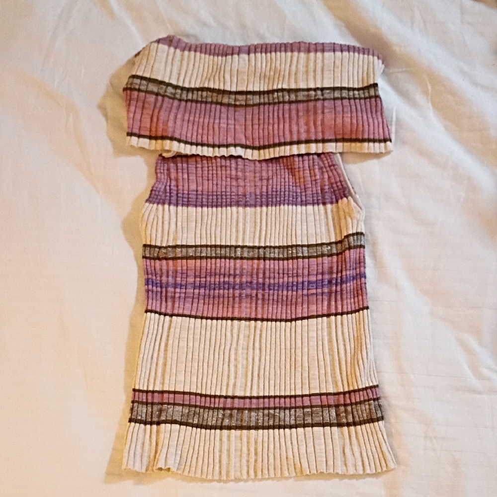 Free People Striped Blouse